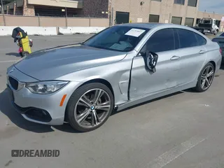 2016 BMW 4 Series 428i with VIN WBA4A9C55GG695469, listed as a IAAI auction lot 41753857 with 90,692 mi miles. Bid and sale history available at carsss.com. Image 17.