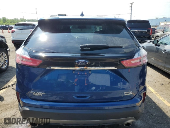 2020 Ford Edge SEL z VIN 2FMPK3J97LBA25984, wystawiony jako Copart lot #60789855 z przebiegiem 39 651 mil mil oraz Szkoda całkowita • Salvage title. Historia ofert i sprzedaży dostępna na DreamBid. Obrazek 6.