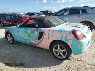 2000 Toyota MR2 z VIN JTDFR3202Y0022754, wystawiony jako Copart lot #78425104 z przebiegiem Nie podano mil oraz Szkoda całkowita • Salvage title. Historia ofert i sprzedaży dostępna na DreamBid. Obrazek 2.