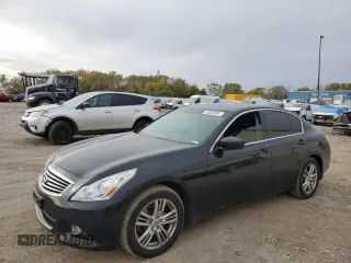 2015 Infiniti Q40 with VIN JN1CV6AR4FM521595, listed as a Copart auction lot 75640594 with 162,311 mi miles and Salvage Title. Bid and sale history available at carsss.com. Image 1.