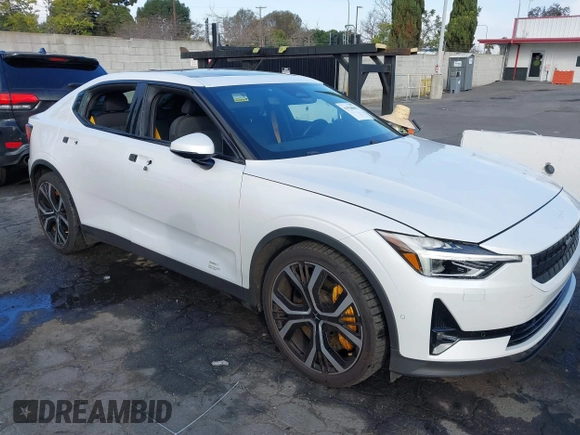 2021 Polestar 2 Launch Edition with VIN LPSED3KA8ML017658, listed as a IAAI auction lot 41538067 with 78,556 mi miles. Bid and sale history available at carsss.com. Image 6.
