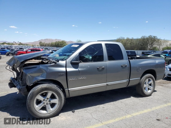 2006 Dodge 1500 SLT z VIN 1D7HA18226J112237, wystawiony jako Copart lot #56991675 z przebiegiem 199 305 mil mil oraz Szkoda całkowita • Salvage title. Historia ofert i sprzedaży dostępna na DreamBid. Obrazek 1.