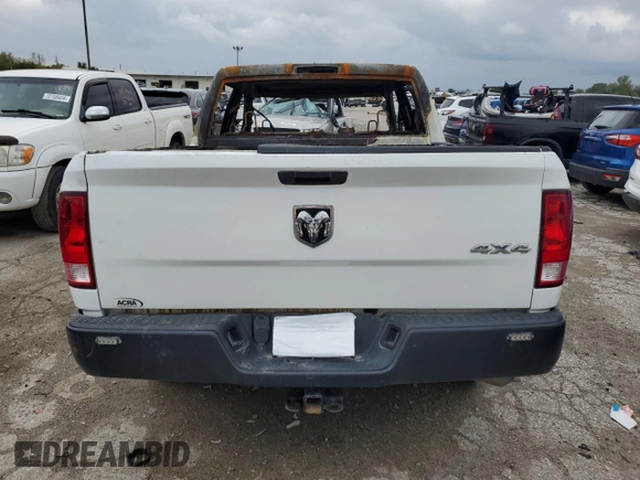 2019 Ram 1500 Tradesman with VIN 3C6RR7KG6KG674384, listed as a Copart auction lot 81525714 with Not provided miles and Non repairable. Bid and sale history available at DreamBid. Image 6.