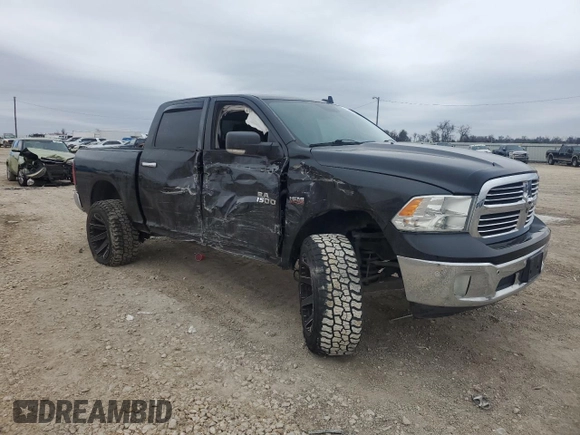 2016 Ram 1500 Lone Star with VIN 3C6RR6LT7GG293155, listed as a Copart auction lot 45578545 with 114,306 mi miles and Salvage Title. Bid and sale history available at carsss.com. Image 4.