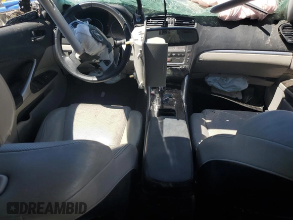 2013 Lexus IS 250 with VIN JTHBF5C24D5187624, listed as a Copart auction lot 53852055 with Not provided miles and Salvage title. Bid and sale history available at DreamBid. Image 8.