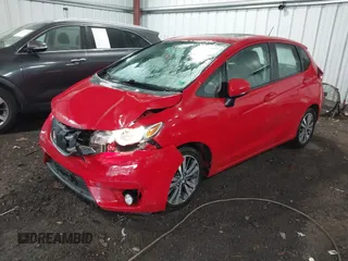 2015 Honda Fit EX-L with VIN 3HGGK5H83FM706452, listed as a IAAI auction lot 41841093 with Not Provided miles. Bid and sale history available at carsss.com. Image 17.