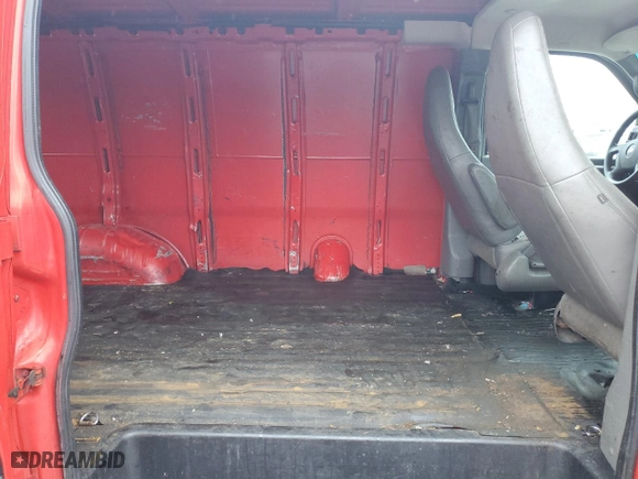 2017 Chevrolet Express Cargo Van with VIN 1GCWGAFF5H1103296, listed as a Copart auction lot 44259555 with 179,257 mi miles and Salvage Title. Bid and sale history available at carsss.com. Image 10.