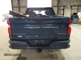 2020 Chevrolet Silverado 1500 Custom with VIN 3GCPWBEK1LG375611, listed as a Copart auction lot 54443785 with 116,591 mi miles and Salvage Title. Bid and sale history available at DreamBid. Image 6.