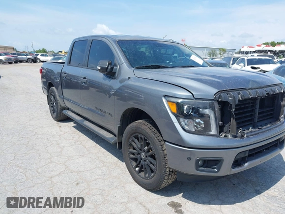 2018 Nissan Titan SV with VIN 1N6AA1E6XJN525640, listed as a IAAI auction lot 42139103 with 88,338 mi miles and . Bid and sale history available at DreamBid. Image 1.