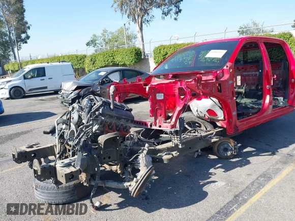 2021 Chevrolet Silverado 1500 RST with VIN 1GCPWDED0MZ311994, listed as a IAAI auction lot 42002312 with Not Provided miles. Bid and sale history available at carsss.com. Image 6.