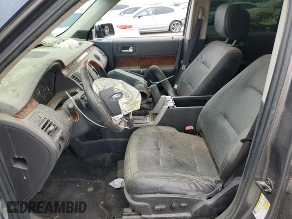 2010 Ford Flex Limited w/Ecoboost with VIN 2FMHK6DT3ABB30452, listed as a Copart auction lot 50104485 with Not Provided miles and Salvage Title. Bid and sale history available at carsss.com. Image 7.
