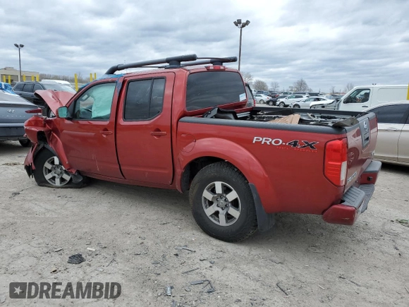 2012 Nissan Frontier Pro-4X z VIN 1N6AD0EV8CC454476, wystawiony jako Copart lot #53110155 z przebiegiem Nie podano mil oraz Szkoda całkowita • Salvage title. Historia ofert i sprzedaży dostępna na DreamBid. Obrazek 2.