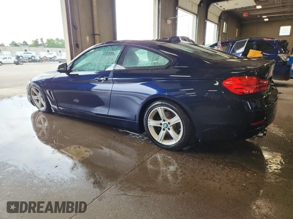 2015 BMW 4 Series 428i xDrive with VIN WBA3N5C59FK198767, listed as a Copart auction lot 64498675 with 99,271 mi miles and Clean title. Bid and sale history available at DreamBid. Image 2.