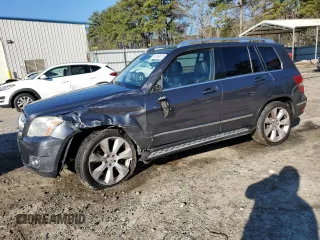 2010 Mercedes-Benz GLK with VIN WDCGG8HB8AF348149, listed as a Copart auction lot 45109875 with 150,745 mi miles and Salvage Title. Bid and sale history available at carsss.com. Image 1.