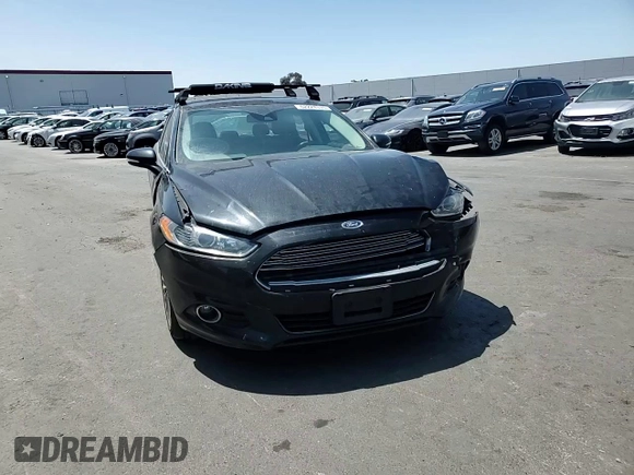 2014 Ford Fusion Titanium Hybrid with VIN 3FA6P0RUXER363916, listed as a Copart auction lot 62224315 with 126,308 mi miles and Salvage title. Bid and sale history available at DreamBid. Image 13.