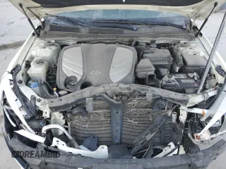 2014 Kia Cadenza Premium with VIN KNALN4D71E5134021, listed as a Copart auction lot 43078535 with 119,622 mi miles and Salvage Title. Bid and sale history available at carsss.com. Image 11.