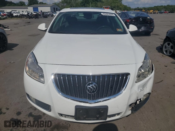 2011 Buick Regal CXL RL2 with VIN 2G4GP5EC4B9200409, listed as a Copart auction lot 65883684 with 184,213 mi miles and Salvage Title. Bid and sale history available at carsss.com. Image 5.