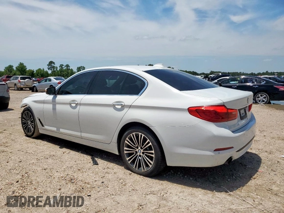 2018 BMW 5 Series 530i with VIN WBAJA5C55JG899661, listed as a Copart auction lot 58302215 with 62,112 mi miles and Salvage title. Bid and sale history available at DreamBid. Image 2.
