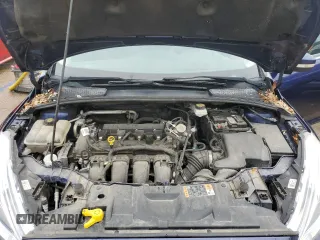 2017 Ford Focus Titanium with VIN 1FADP3J25HL291643, listed as a Copart auction lot 57657615 with 174,582 mi miles and Salvage title. Bid and sale history available at DreamBid. Image 11.