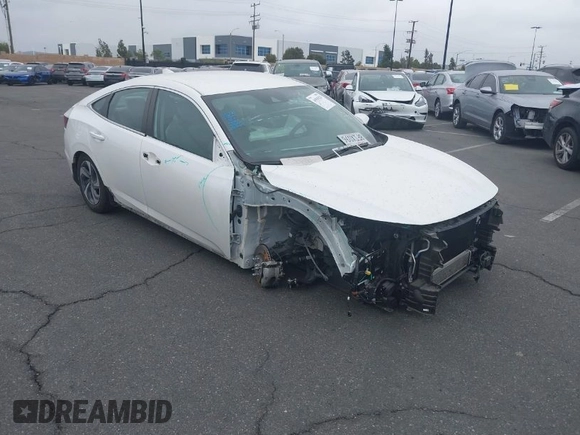 2019 Honda Insight EX with VIN 19XZE4F52KE005648, listed as a IAAI auction lot 41935225 with 68,312 mi miles. Bid and sale history available at carsss.com. Image 1.