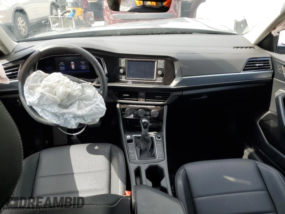 2022 Volkswagen Jetta SE with VIN 3VWEM7BU7NM004776, listed as a Copart auction lot 54968125 with 37,216 mi miles and Salvage title. Bid and sale history available at DreamBid. Image 8.