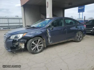 2016 Subaru Legacy 2.5i Limited with VIN 4S3BNAN60G3035997, listed as a Copart auction lot 50900065 with 156,660 mi miles and Salvage Title. Bid and sale history available at carsss.com. Image 1.