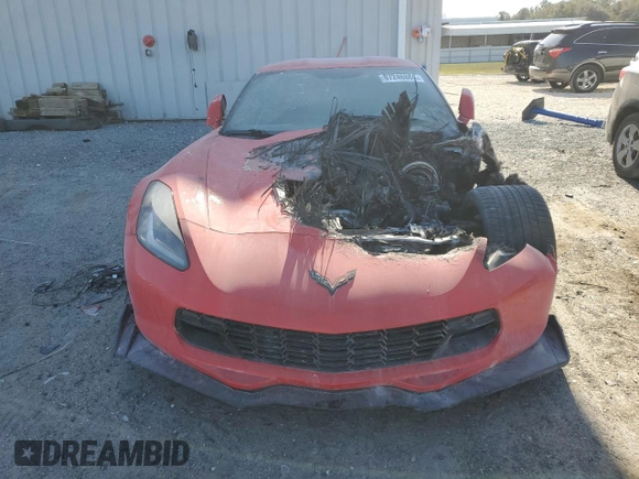 2019 Chevrolet Corvette Grand Sport 1LT z VIN 1G1YV2D71K5124056, wystawiony jako Copart lot #87246884 z przebiegiem Nie podano mil oraz Szkoda całkowita • Salvage title. Historia ofert i sprzedaży dostępna na DreamBid. Obrazek 5.
