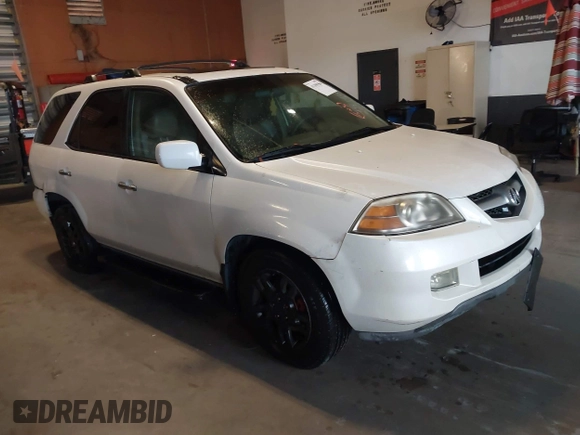 2004 Acura MDX Touring Pkg with VIN 2HNYD18674H537983, listed as a IAAI auction lot 41390364 with 247,823 mi miles. Bid and sale history available at carsss.com. Image 1.