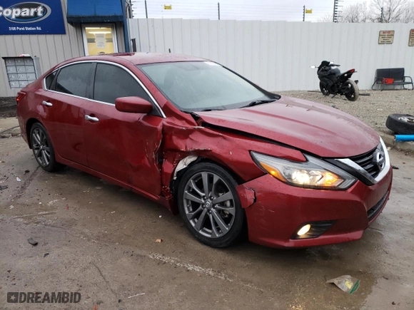 2018 Nissan Altima 2.5 S with VIN 1N4AL3AP3JC297425, listed as a Copart auction lot 85879914 with 76,637 mi miles and Salvage Title. Bid and sale history available at carsss.com. Image 4.
