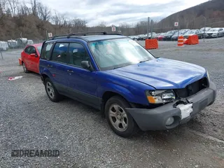 2003 Subaru Forester X with VIN JF1SG63683G737889, listed as a IAAI auction lot 41813431 with 132,196 mi miles. Bid and sale history available at carsss.com. Image 1.