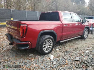 2020 GMC Sierra 1500 Denali with VIN 1GTU9FEDXLZ218033, listed as a Copart auction lot 79274614 with 80,657 mi miles and Salvage Title. Bid and sale history available at carsss.com. Image 3.