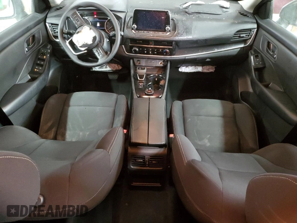 2024 Nissan Rogue S with VIN 5N1BT3AB9RC699606, listed as a Copart auction lot 53701385 with 31,471 mi miles and Salvage Title. Bid and sale history available at DreamBid. Image 8.