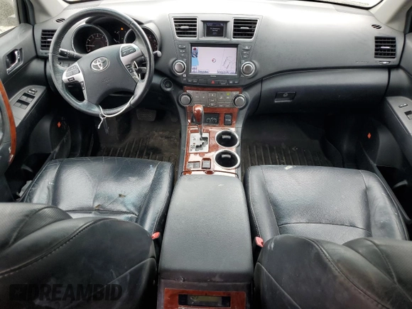 2012 Toyota Highlander Limited with VIN 5TDDK3EH7CS133108, listed as a Copart auction lot 60287995 with 201,779 mi miles and Salvage title. Bid and sale history available at DreamBid. Image 8.