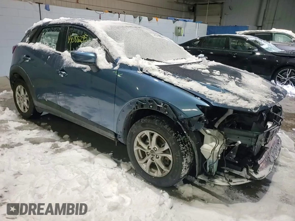 2018 Mazda CX-3 Sport with VIN JM1DKFB71J1311604, listed as a Copart auction lot 44388235 with 78,783 mi miles and Salvage Title. Bid and sale history available at DreamBid. Image 10.
