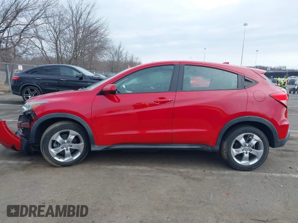 2016 Honda HR-V LX with VIN 3CZRU6H3XGM739696, listed as a IAAI auction lot 41698167 with 31,886 mi miles. Bid and sale history available at carsss.com. Image 14.