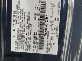 2019 Ford Mustang GT with VIN 1FA6P8CF6K5122362, listed as a Copart auction lot 54122165 with 67,371 mi miles and Salvage title. Bid and sale history available at DreamBid. Image 12.