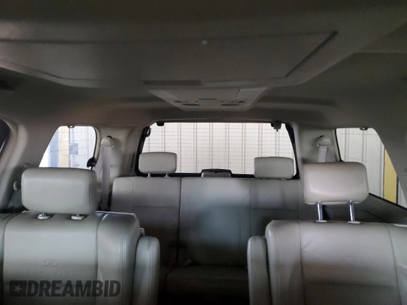 2007 Infiniti QX56 with VIN 5N3AA08A17N800403, listed as a Copart auction lot 69487054 with 107,007 mi miles and Salvage Title. Bid and sale history available at carsss.com. Image 10.
