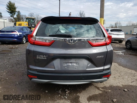 2017 Honda CR-V LX with VIN 2HKRW6H37HH222332, listed as a Copart auction lot 42993283 with 40,481 mi miles. Bid and sale history available at carsss.com. Image 6.