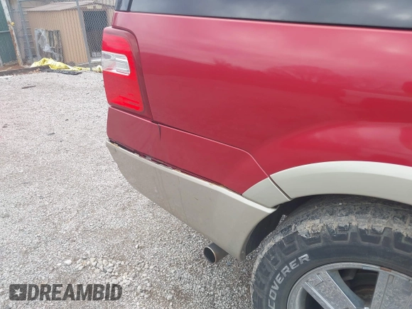 2007 Ford Expedition Max Eddie Bauer with VIN 1FMFK18587LA86155, listed as a IAAI auction lot 41520120 with 232,140 mi miles and . Bid and sale history available at DreamBid. Image 12.