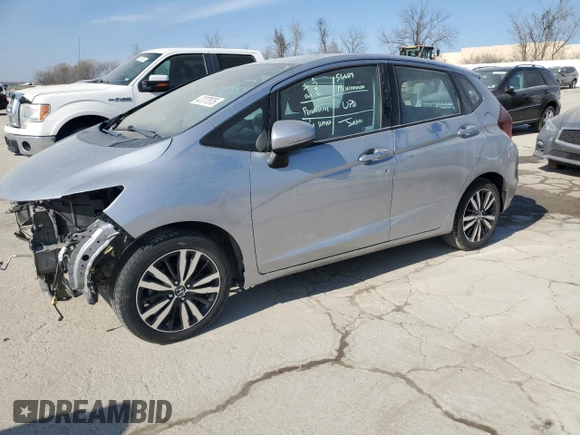 2019 Honda Fit EX with VIN 3HGGK5H84KM703991, listed as a Copart auction lot 47377875 with 99,269 mi miles and Salvage title. Bid and sale history available at DreamBid. Image 1.