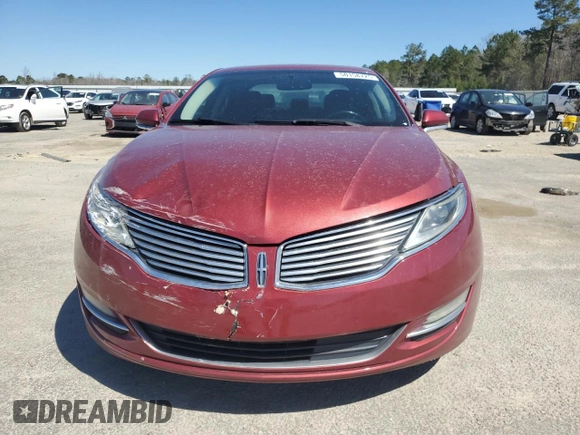 2015 Lincoln MKZ with VIN 3LN6L2GK1FR622826, listed as a Copart auction lot 50158725 with Not Provided miles and Salvage Title. Bid and sale history available at DreamBid. Image 5.