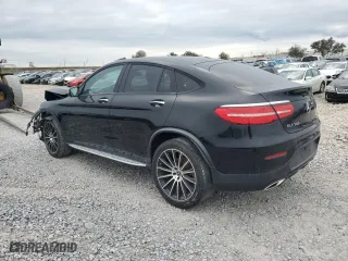 2018 Mercedes-Benz GLC with VIN WDC0J4KB2JF400671, listed as a Copart auction lot 44106725 with 70,948 mi miles and Salvage Title. Bid and sale history available at carsss.com. Image 2.