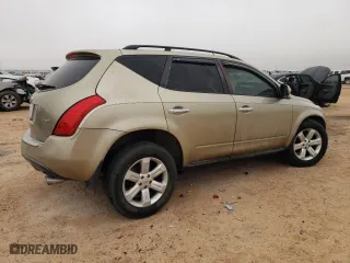 2007 Nissan Murano S with VIN JN8AZ08W77W607799, listed as a Copart auction lot 42759085 with 150,941 mi miles and Salvage Title. Bid and sale history available at carsss.com. Image 3.