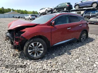 2017 Nissan Murano SL с VIN 5N1AZ2MH4HN102305, выставлен на аукционе Copart как лот 52731203 с пробегом 66 067 миль миль и Списание • Salvage title. История ставок и продаж доступна на DreamBid. Изображение 1.