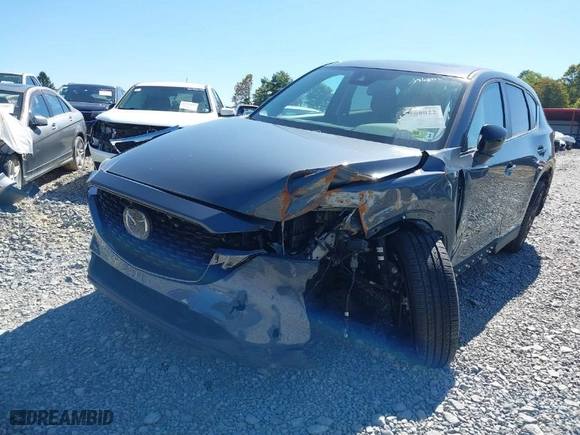 2022 Mazda CX-5 2.5 S Carbon Edition with VIN JM3KFBCM0N0549004, listed as a IAAI auction lot 35568022 with NaN miles. Bid and sale history available at carsss.com. Image 2.