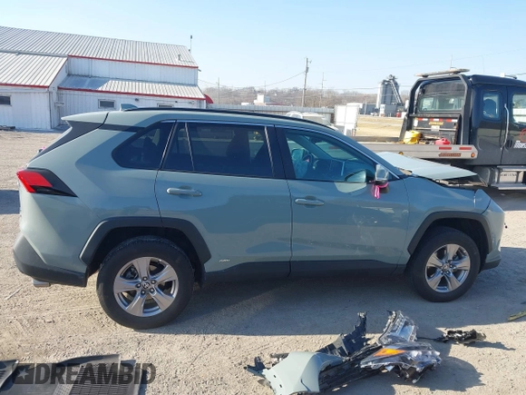 2023 Toyota RAV4 Hybrid XLE with VIN 4T3RWRFV2PU102578, listed as a IAAI auction lot 41792776 with 26,147 mi miles. Bid and sale history available at carsss.com. Image 14.