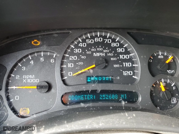 2003 Chevrolet Silverado 1500 LS with VIN 2GCEK19T731144091, listed as a Copart auction lot 50921305 with 252,608 mi miles and Salvage Title. Bid and sale history available at carsss.com. Image 9.