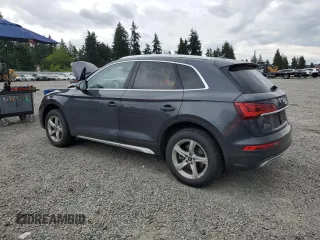 2021 Audi Q5 Premium with VIN WA1AAAFY3M2004889, listed as a Copart auction lot 56848775 with 84,071 mi miles and Salvage title. Bid and sale history available at DreamBid. Image 2.