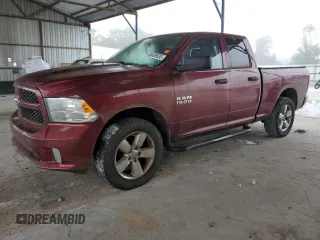 2018 Ram 1500 Express z VIN 1C6RR6FG9JS336795, wystawiony jako Copart lot #60439535 z przebiegiem 101 294 mil mil oraz Czysty tytuł • Clean title. Historia ofert i sprzedaży dostępna na DreamBid. Obrazek 1.