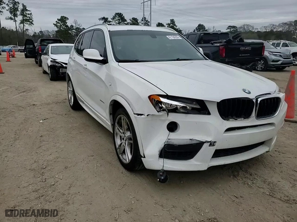2013 BMW X3 xDrive28i with VIN 5UXWX9C52D0A21666, listed as a Copart auction lot 47194265 with 136,901 mi miles and Salvage Title. Bid and sale history available at carsss.com. Image 10.